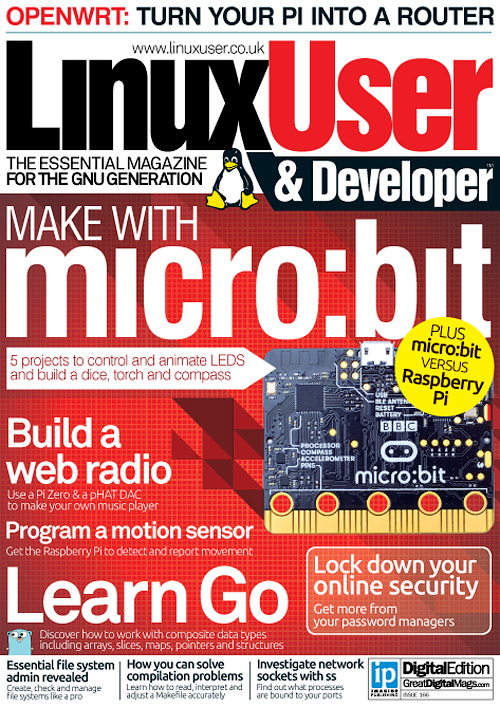 Linux User & Developer – Issue 166, 2016-P2P