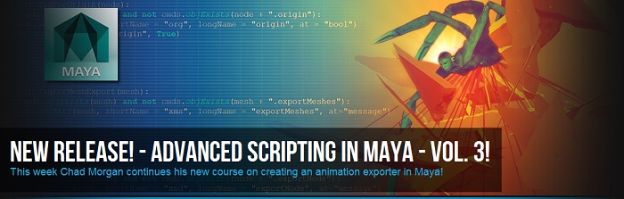 3DMotive – Advanced Scripting in Maya Volume 3