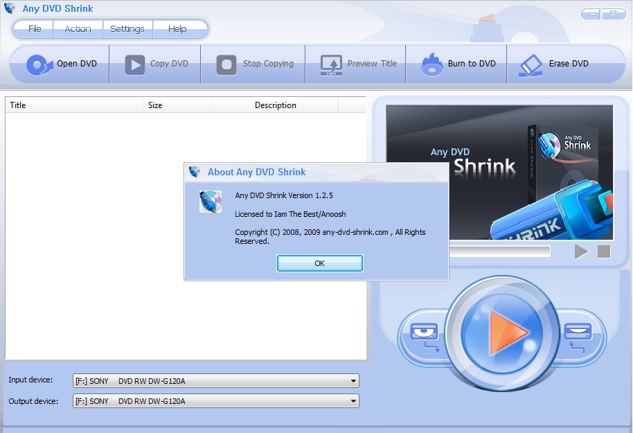 Any DVD Shrink v1.2.5