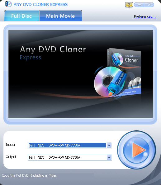 Any DVD Cloner Express 1.2.2