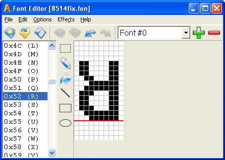 Sib Font Editor v2.2