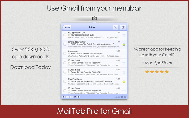 MailTab Pro for Gmail 5.4