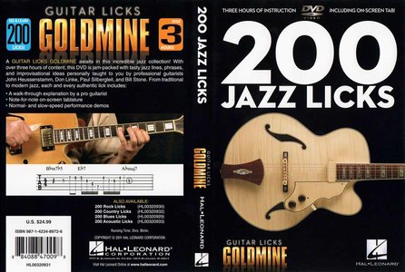 Guitar Licks Goldmine – 200 Jazz Licks