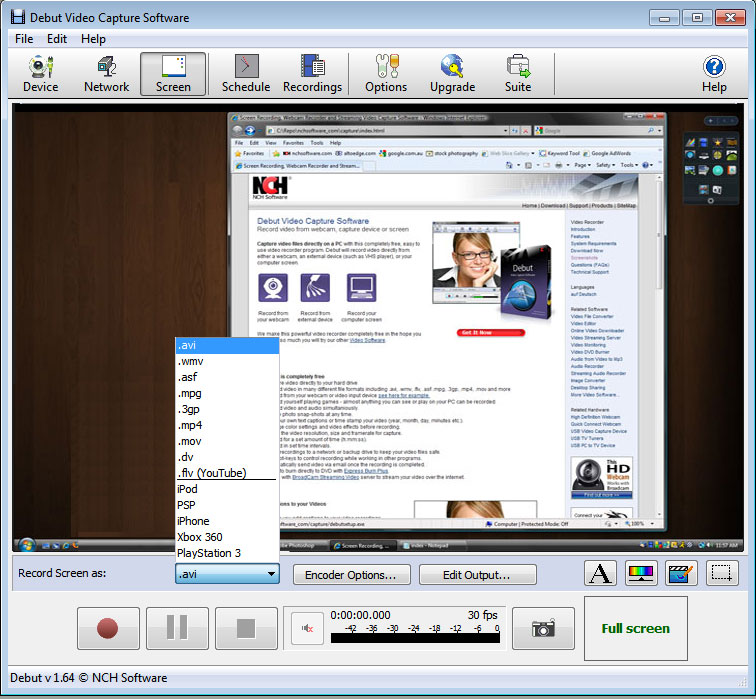 NCH Debut Video Capture Software Pro 2.25 屏幕录像软件