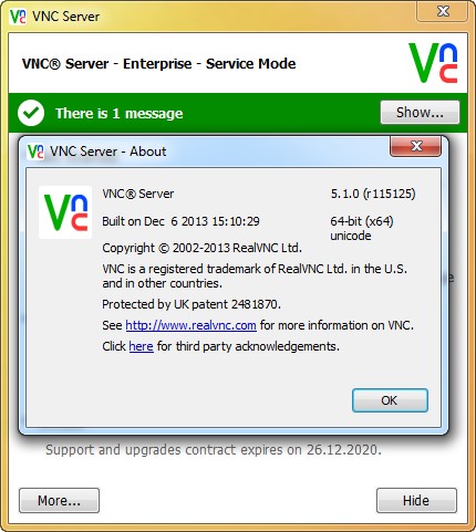 RealVNC Enterprise 5.1.0