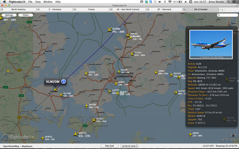 Flightradar24 v1.9.8 Retail (Mac OS X)