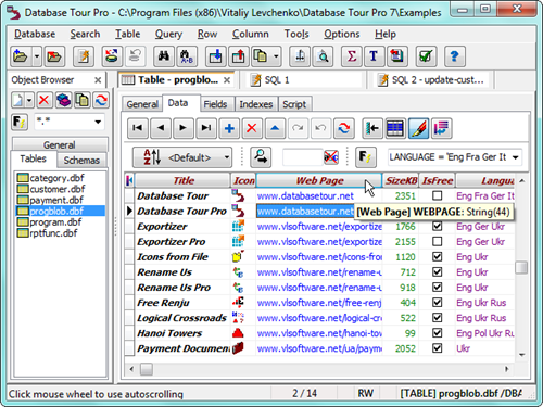 Database Tour Pro 7.0.3.411