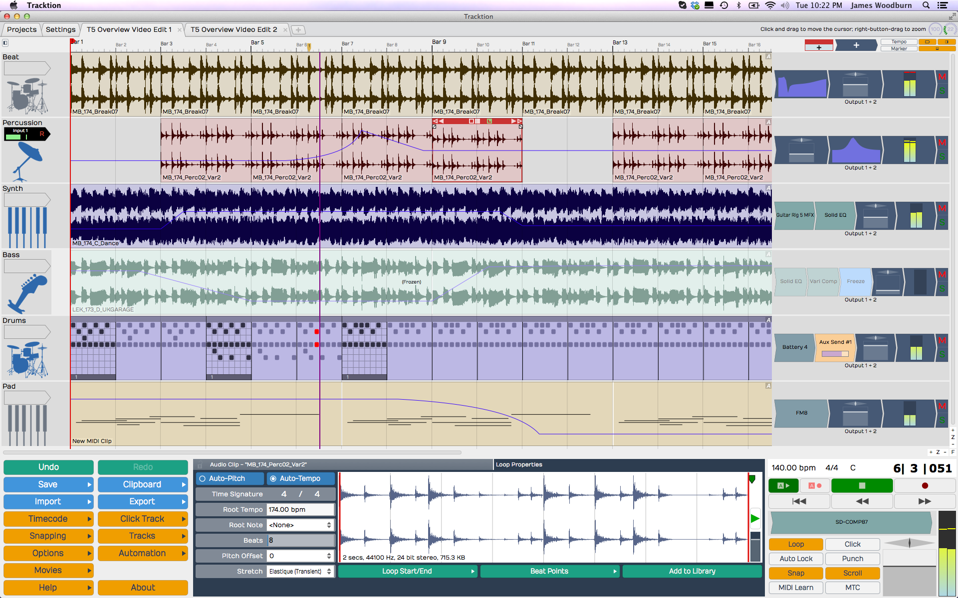 Tracktion Software Tracktion 6.3.0 Win/Mac/Lnx