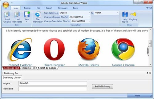 Subtitle Translation Wizard 4.2.1 Build 03.07.2014