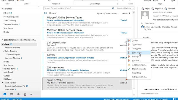 Lynda - Outlook 2013: Efficient Email Management