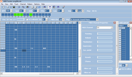 RF1 Systems Midi Tracker v1.4.0