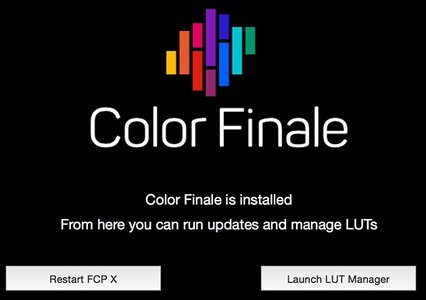 Color Finale v1.0.23 for Final Cut Pro X MacOSX