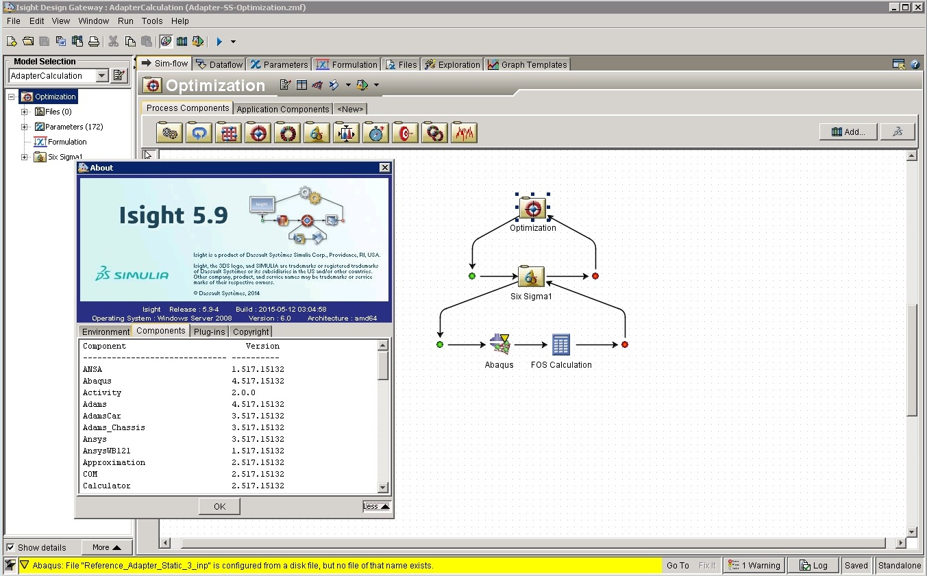 DS SIMULIA Isight 5.9.4