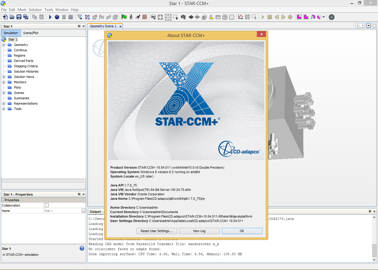 CD-Adapco Star CCM+ 10.04.011-R8 (double precision)