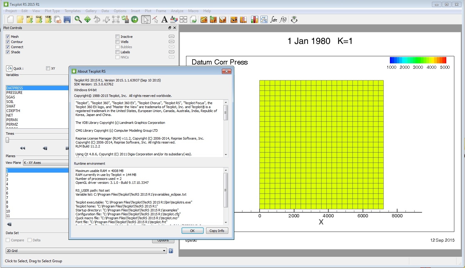 Tecplot RS 2015 R1