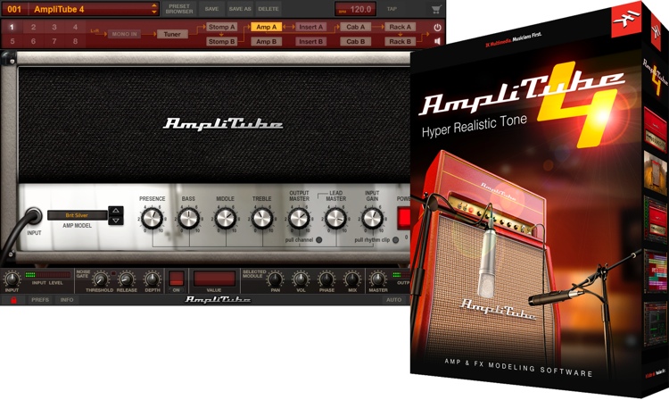 IK Multimedia AmpliTube 4 v4.0.1 MAC