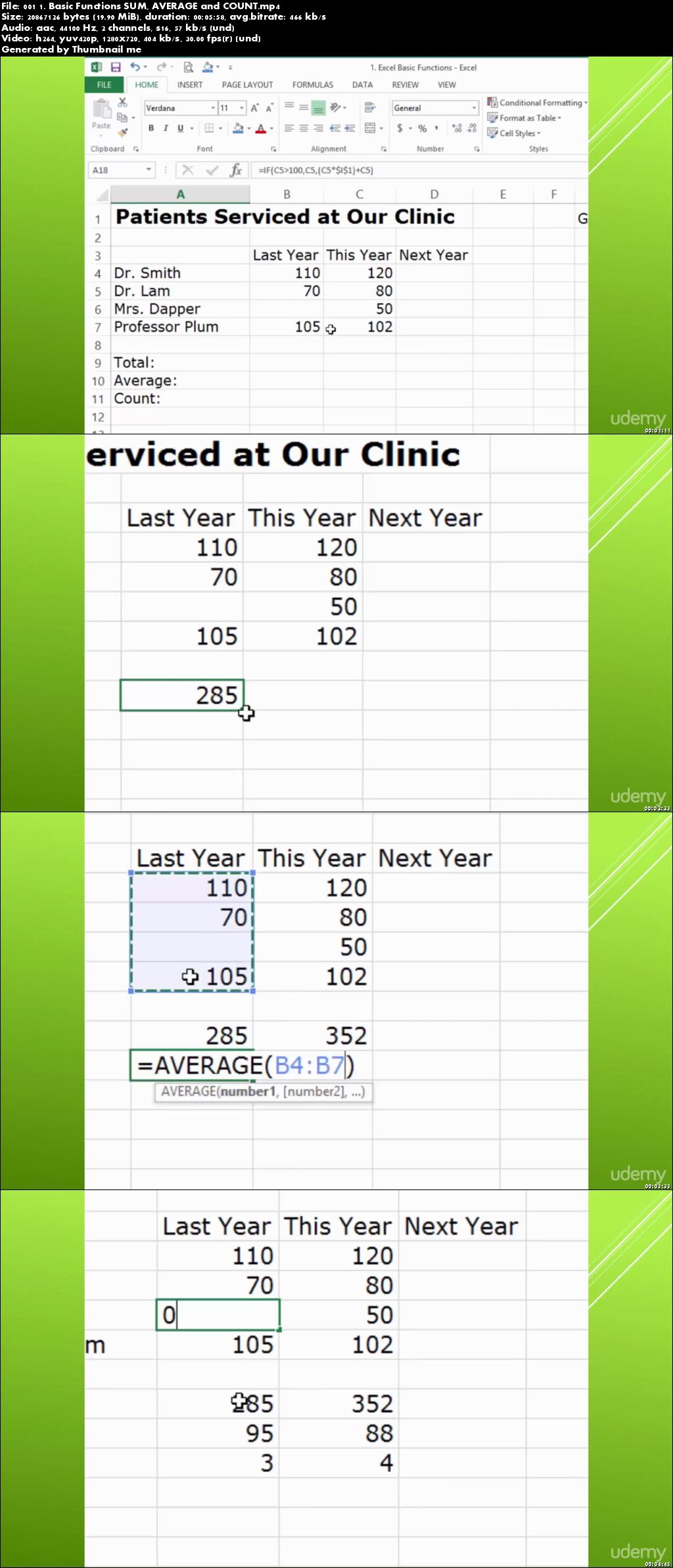 12 Microsoft Excel Examples