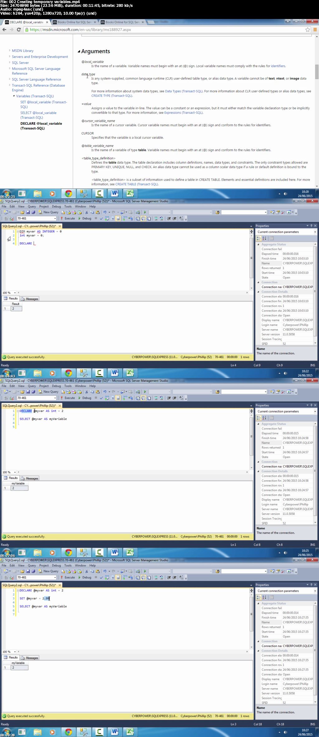 70-461 Session 1: Querying Microsoft SQL Server 2012 