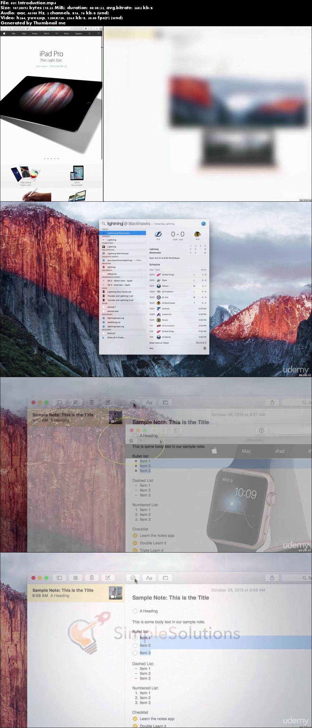 What's new in El Capitan