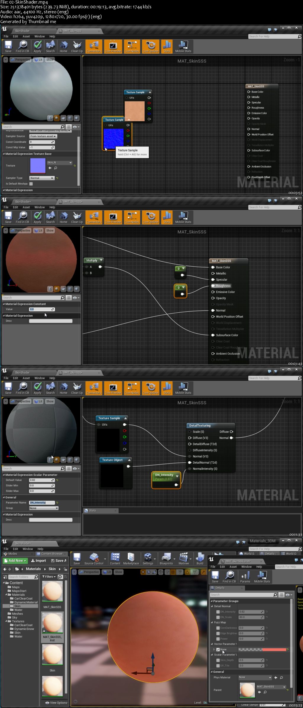 Introduction To Materials in Unreal Engine 4 Volume 2