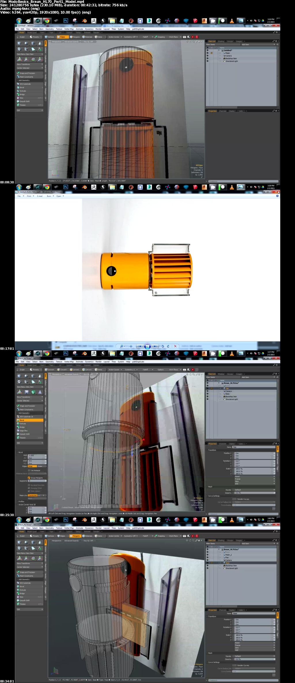 Modo Basics: Blade Runner Prop Braun HL70