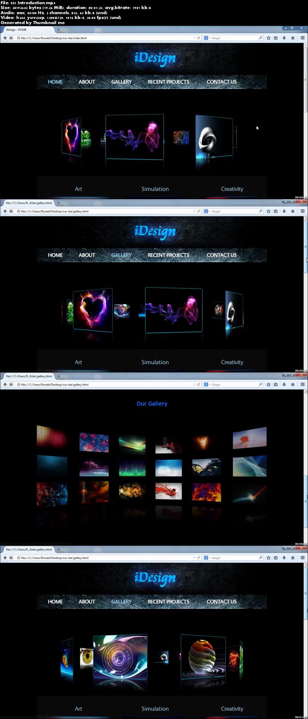 Learn web design with amazing 3D effects