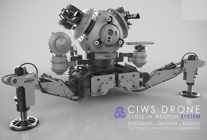 Mech Tutorial - Remote Weapon System by Chris Rosewarne