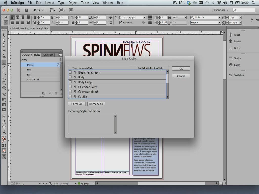 LearnNowOnline - InDesign CC In-Depth, Part 2: Styles and Libraries