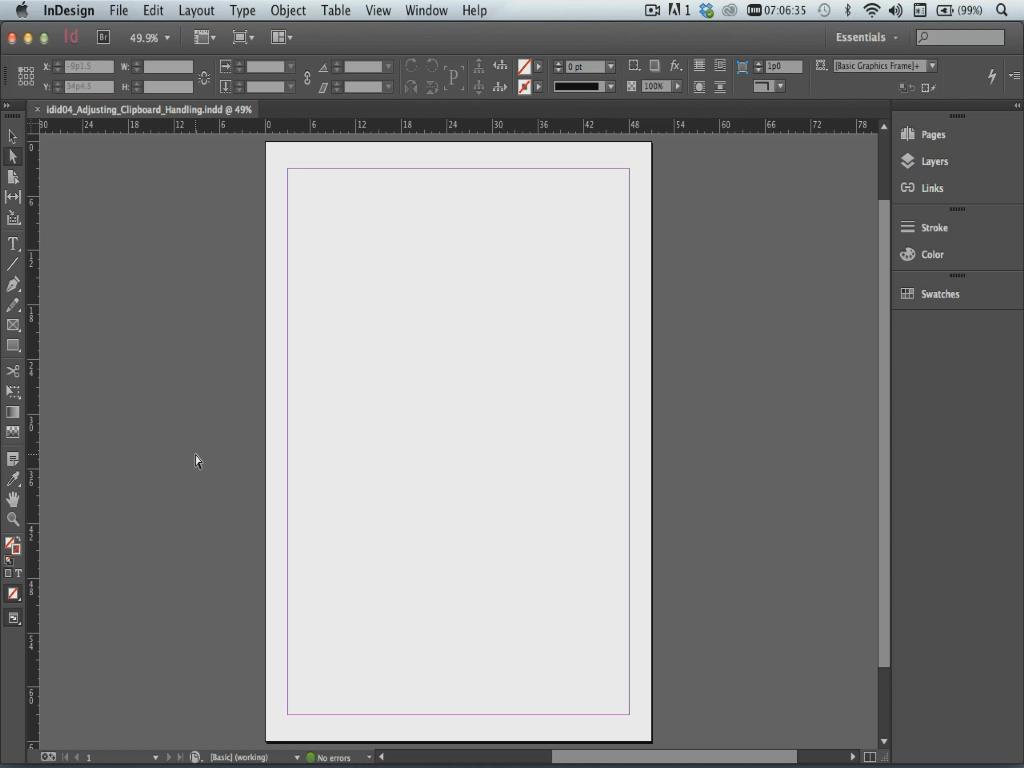 LearnNowOnline - InDesign CC In-Depth, Part 1: Preferences & Tools