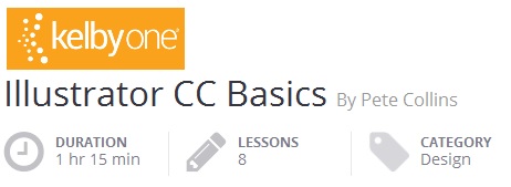 kelbyone – Illustrator CC Basics By Pete Collins