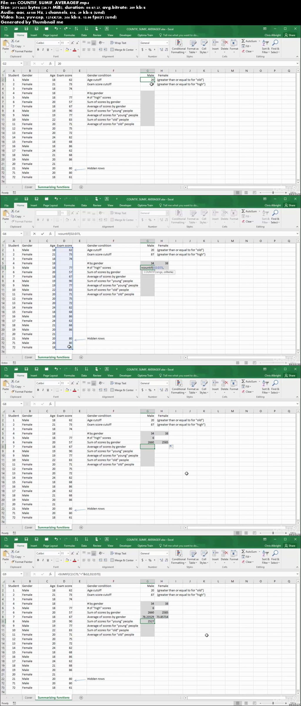 Practical Excel 2016 – Intermediate & Advanced