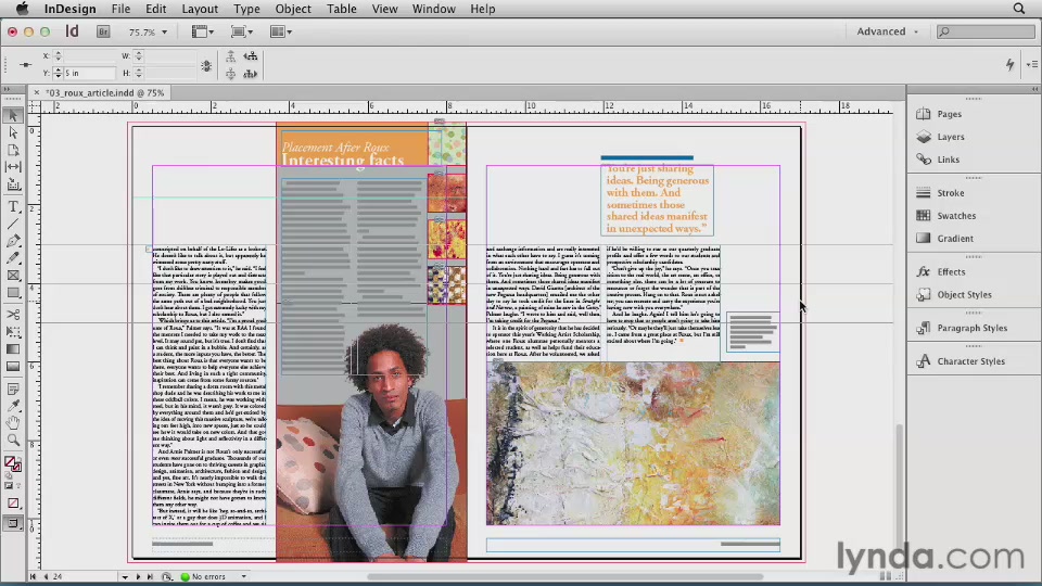 Lynda - InDesign CS6 Essential Training