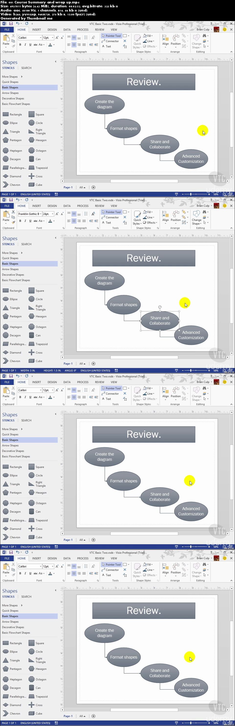 Microsoft Visio 2013 - Like a Boss. A Comprehensive Course.