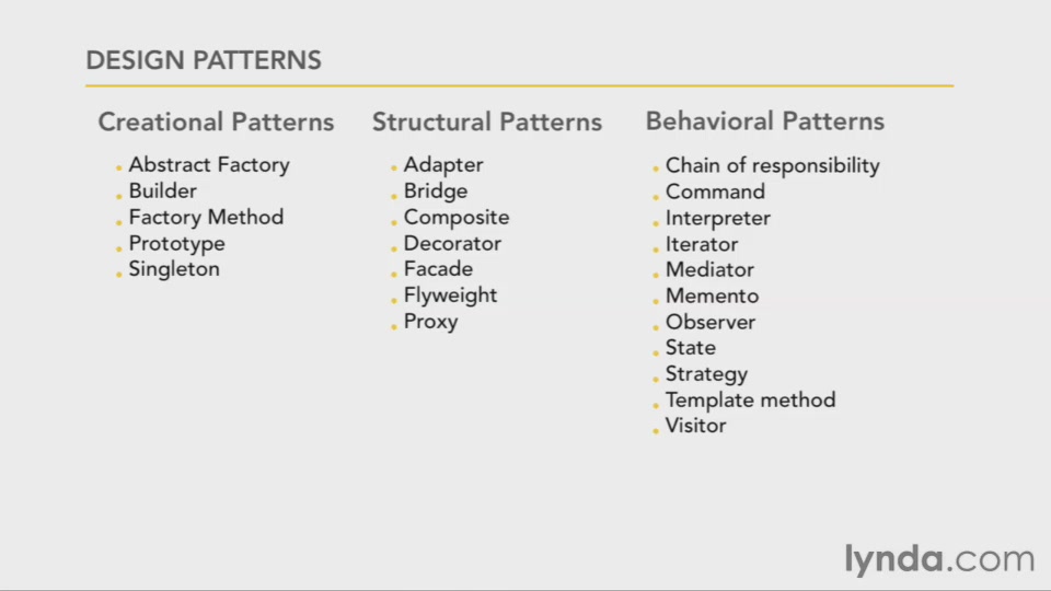 Lynda - Foundations of Programming: Object-Oriented Design [repost]