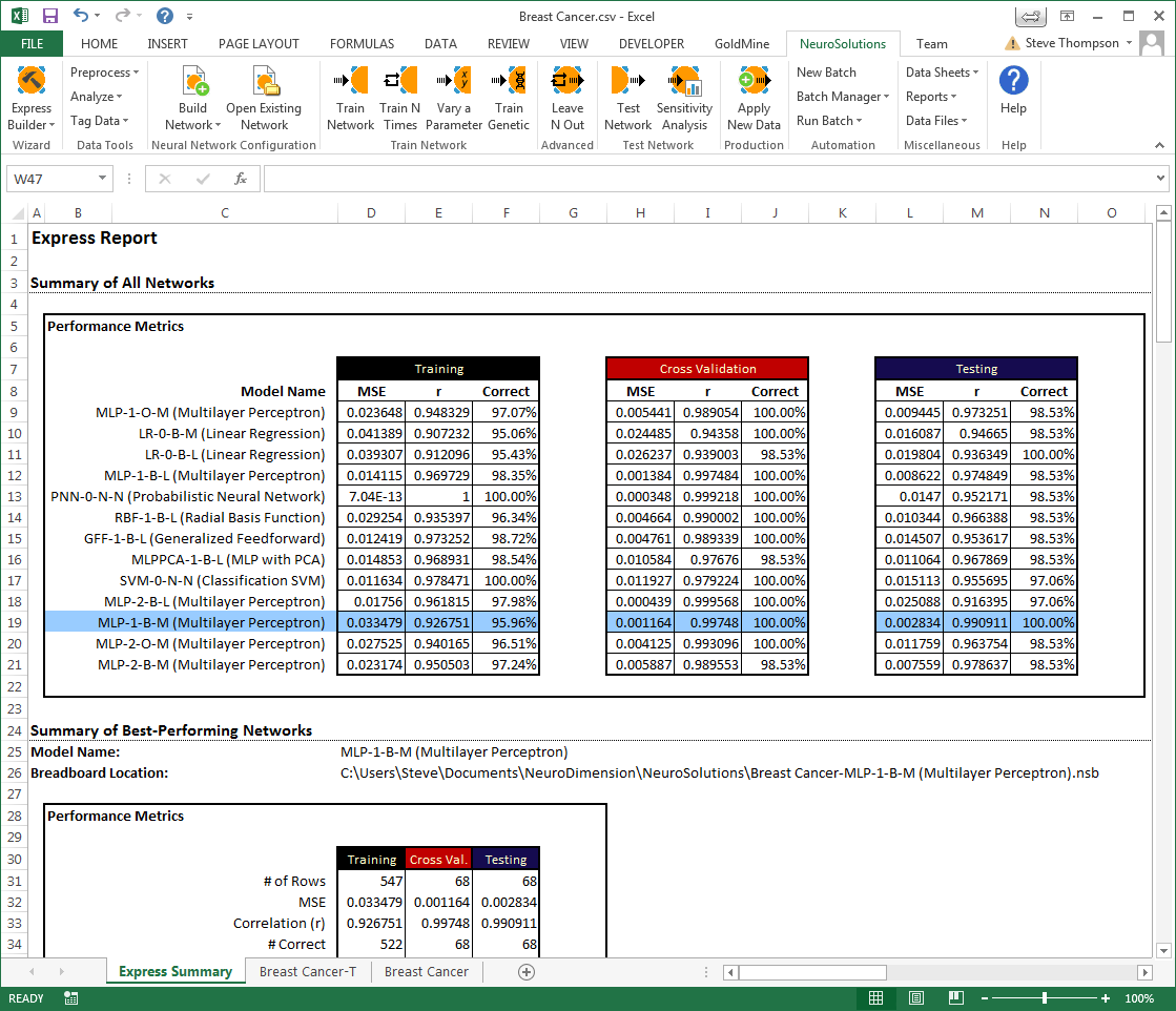 NeuroSolutions 7.1.0 Pro / Student