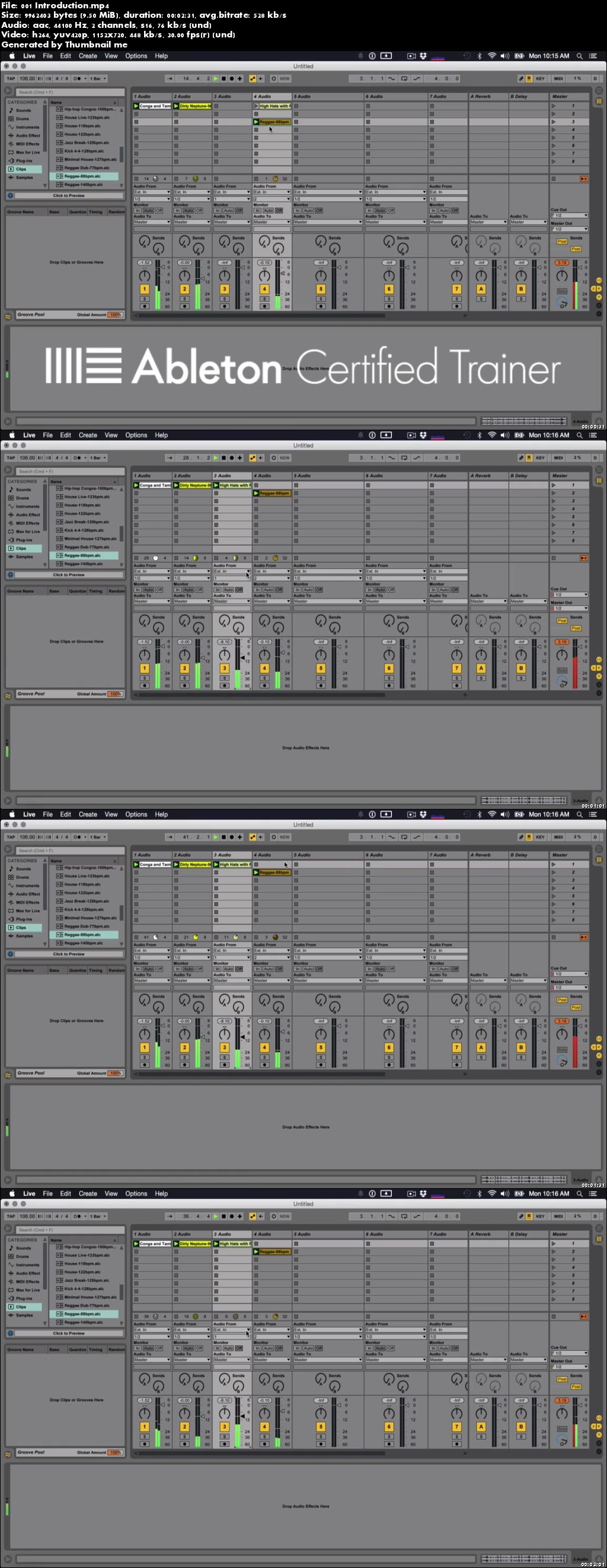 Ultimate Ableton Live: Part 2 - Recording & Warping