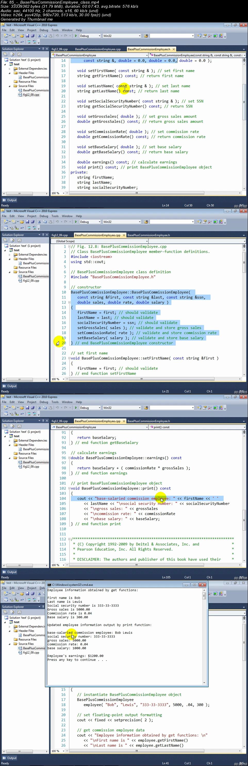 C++ Fundamentals Part I and II (2015)