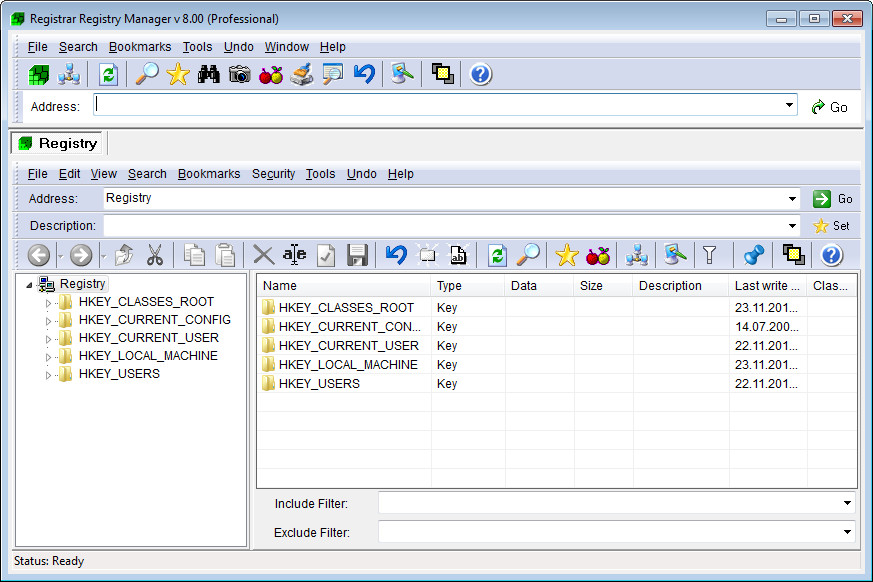 Registrar Registry Manager Pro 8.00 Build 800.31123 Retail (x86/x64)