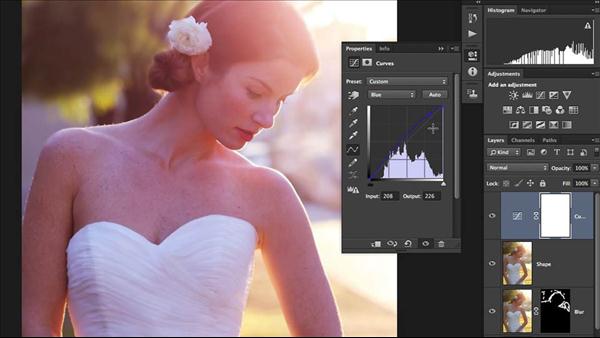 Lynda - Retouching Bridal Portraits with Photoshop