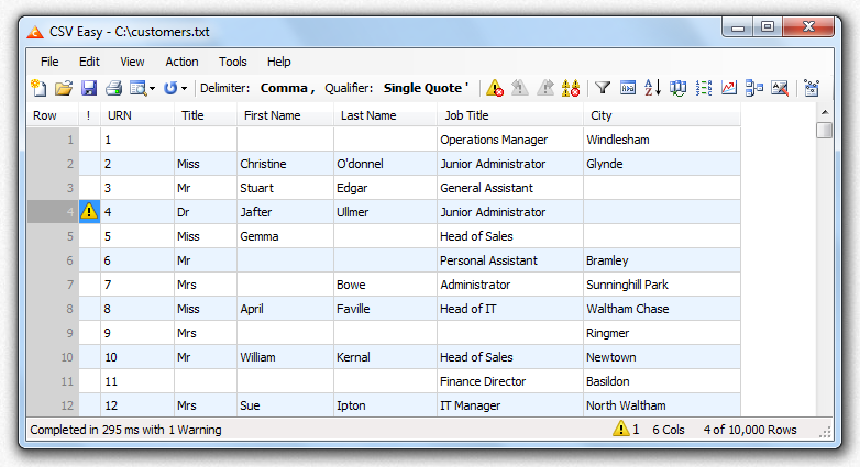 CSV Easy 1.1.16