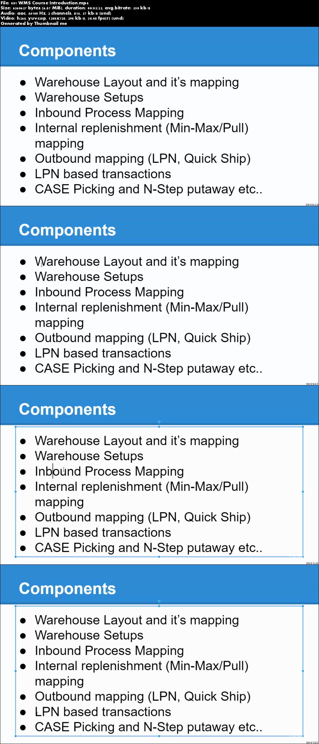 Oracle Apps WMS and MSCA Training