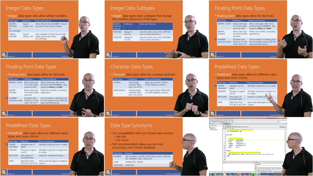 Udemy - Oracle PL/SQL Fundamentals vol. I & II