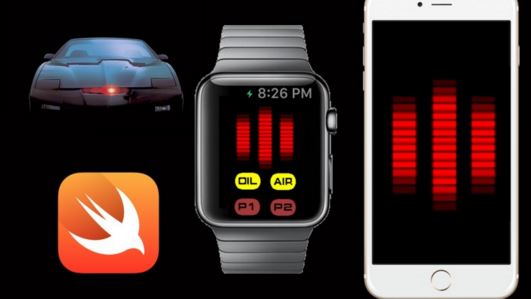 Build Knight Rider's KITT Voicebox Apple Watch & iPhone apps