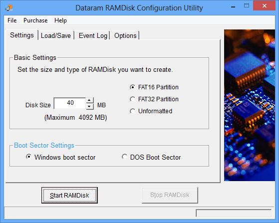 Dataram RAMDisk 4.4.0.34 Commercial