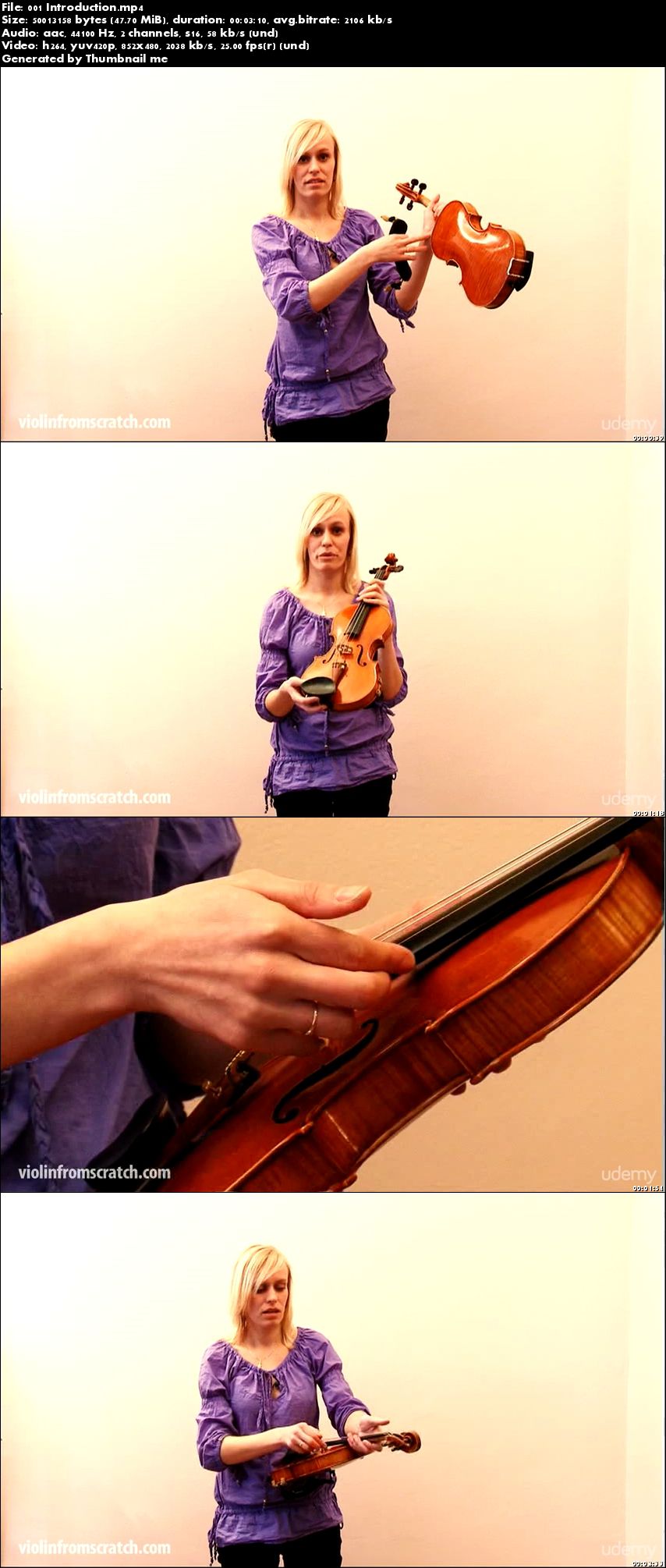 Violin lessons for beginners