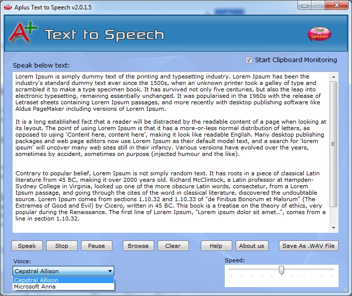 Aplus Text to Speech 2.0.1.5