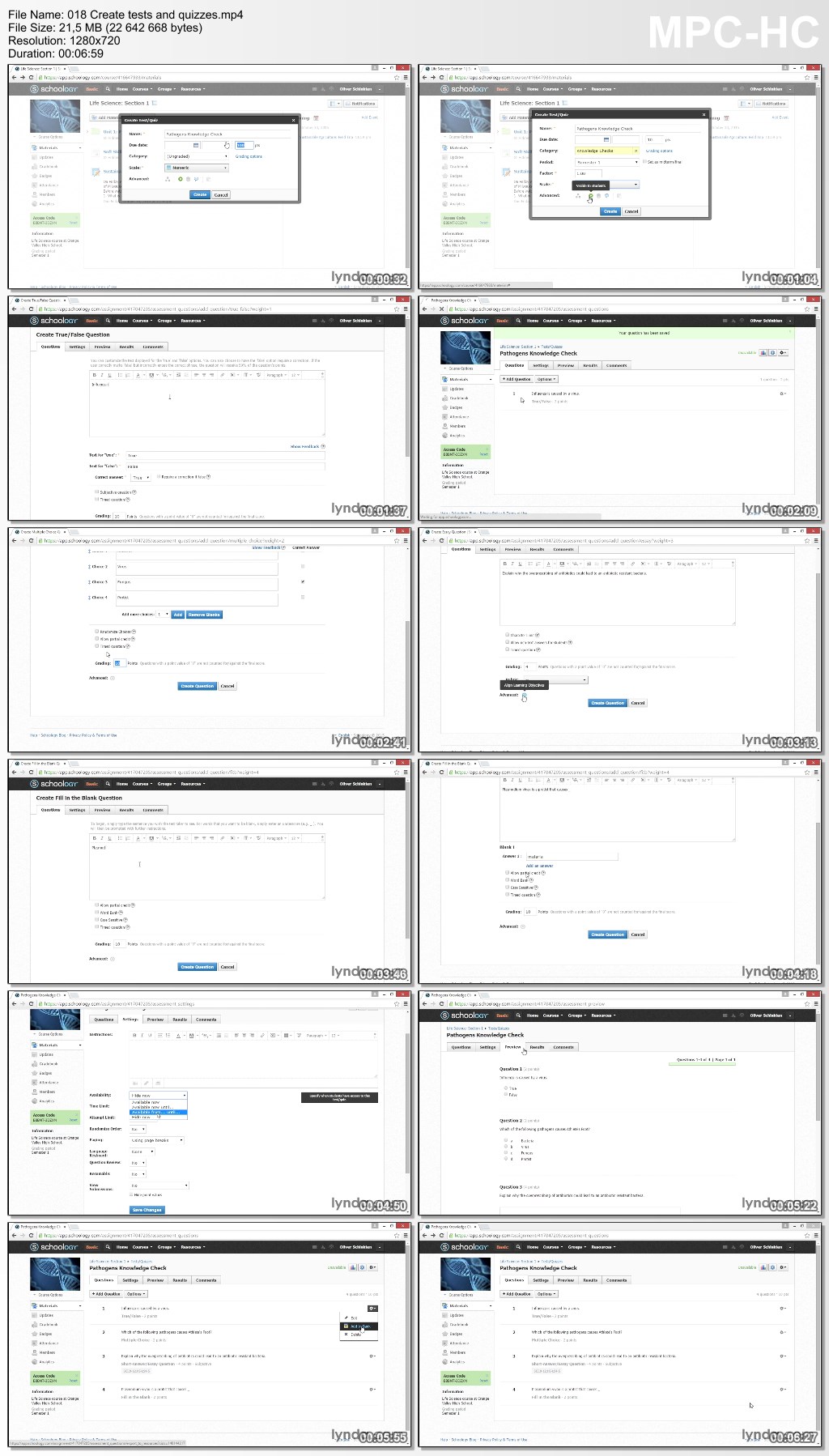 Lynda - Up and Running with Schoology