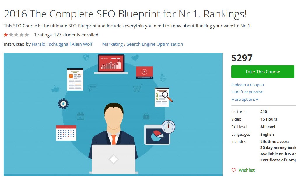 2016 The Complete SEO Blueprint for Nr 1. Rankings!