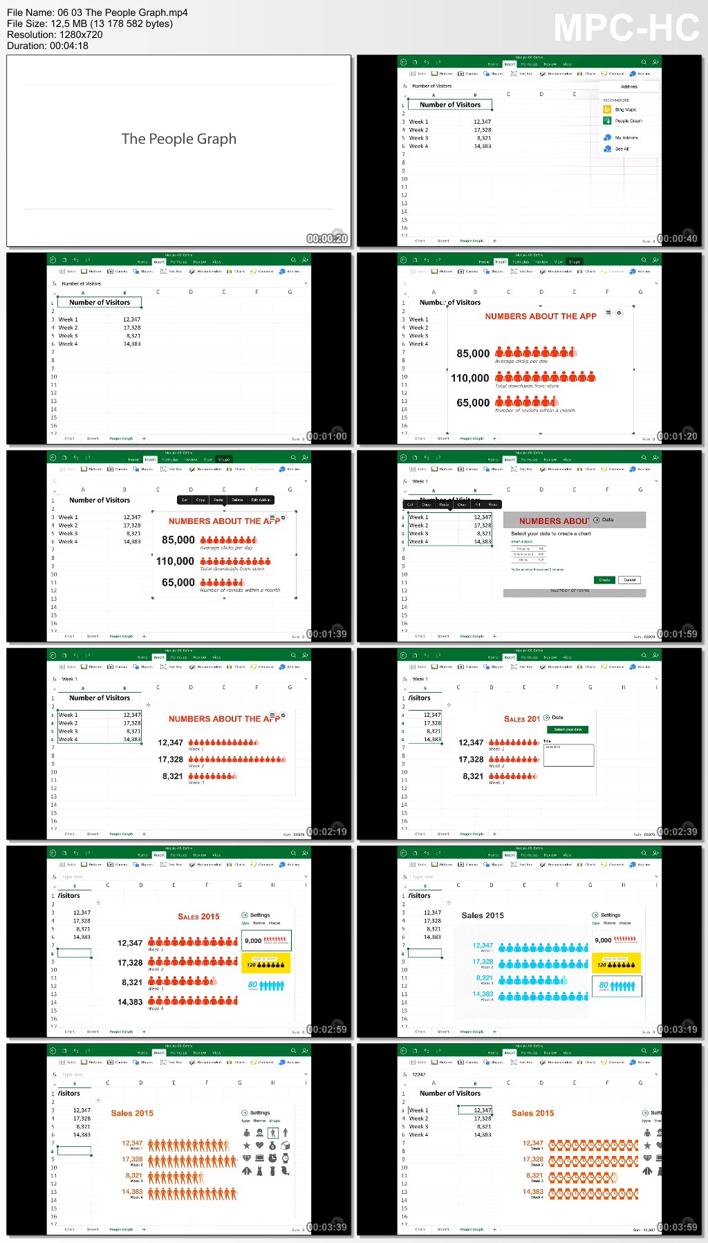  Working with Excel on the iPad