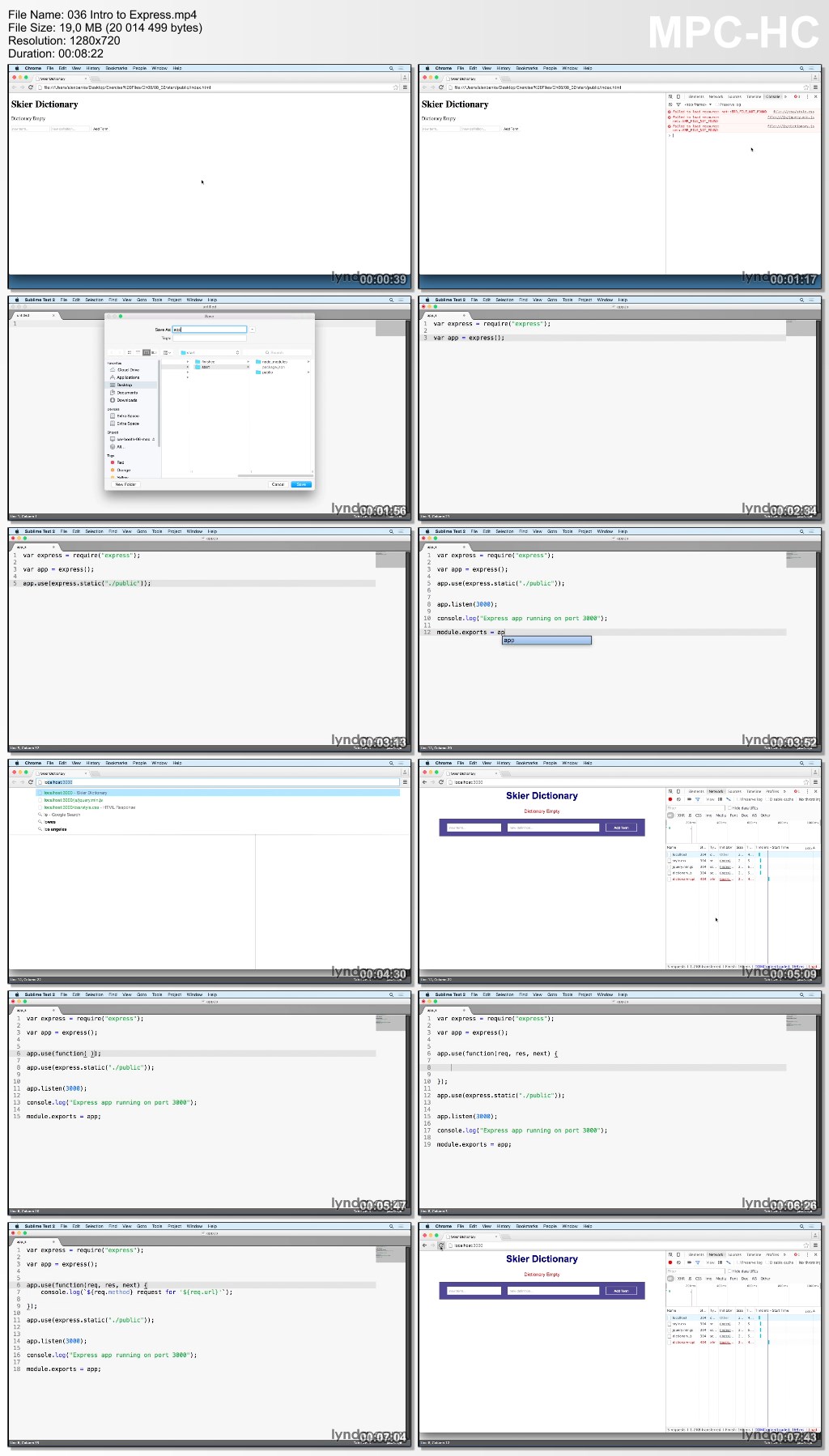 Lynda - Node.js Essential Training